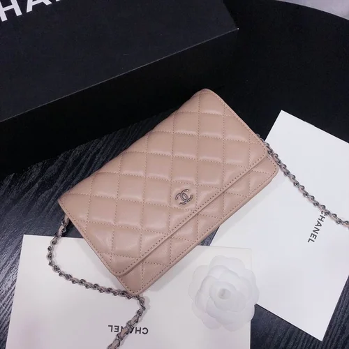 11 Chanel Wallet On Chain WOC Women Luxury Caviar Leather