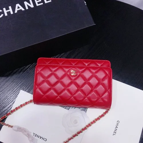 11 Chanel Wallet On Chain WOC Women Luxury Caviar Leather