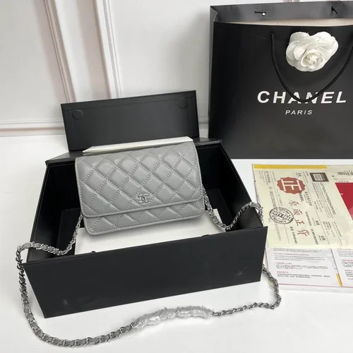 11 Chanel Wallet On Chain WOC Women Luxury Caviar Leather