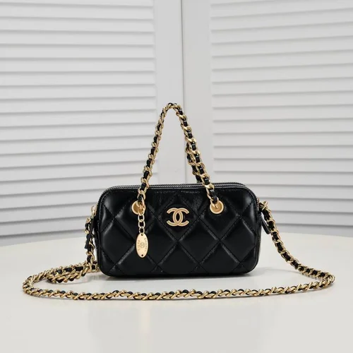 11 Chanel Wallet On Chain WOC Women Luxury Caviar Leather
