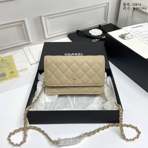 11 Chanel Wallet On Chain WOC Women Luxury Caviar Leather