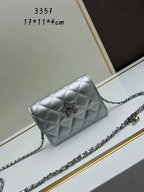 11 Chanel Wallet On Chain WOC Women Luxury Caviar Leather