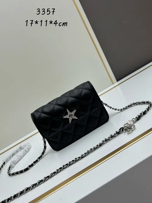 11 Chanel Wallet On Chain WOC Women Luxury Caviar Leather