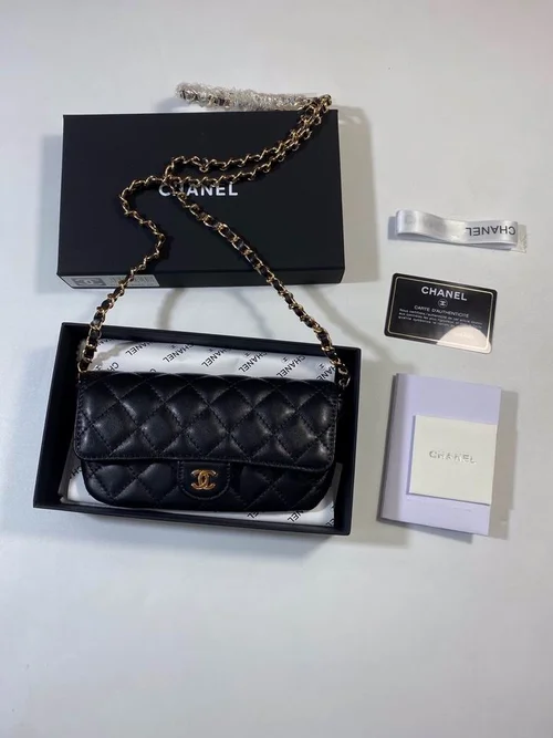 11 Chanel Wallet On Chain WOC Women Luxury Caviar Leather