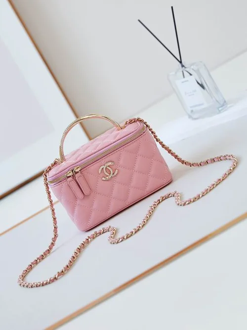 Chanel Original Beauty Cosmetic Bags Authentic Vanity Set