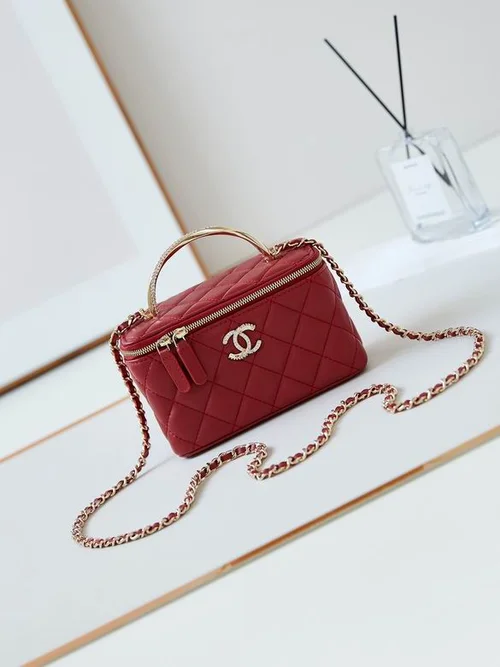 Chanel Original Beauty Cosmetic Bags Authentic Vanity Set