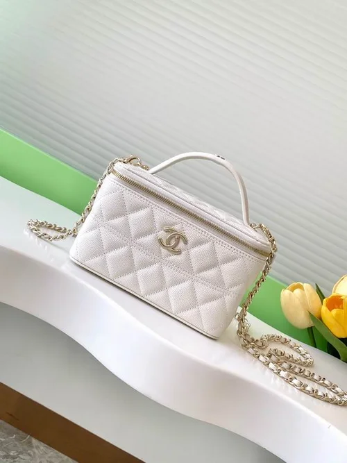 Chanel Original Beauty Cosmetic Bags Authentic Vanity Set