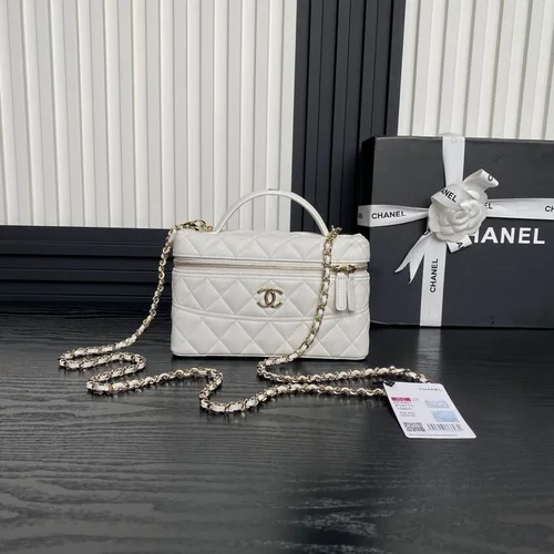 Chanel Original Beauty Cosmetic Bags Authentic Vanity Set