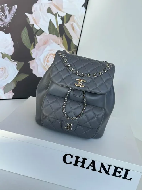 Chanel Original Backpack Large Lambskin Authentic Luxury