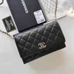 Chanel Original Chain Bag Clutch Authentic Evening Luxury