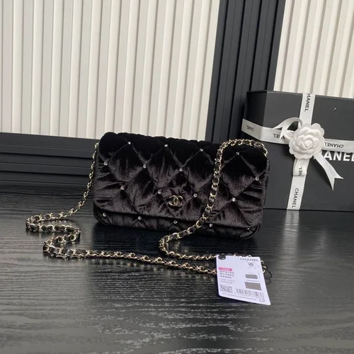 Chanel Original Chain Bag Clutch Authentic Evening Luxury