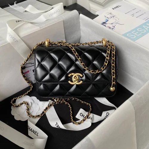 Chanel Original Chain Bag Clutch Authentic Evening Luxury