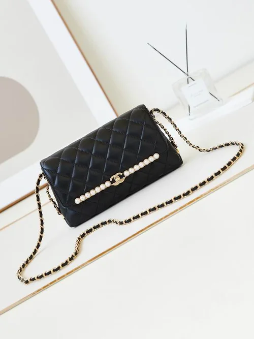 Chanel Original Chain Bag Clutch Authentic Evening Luxury