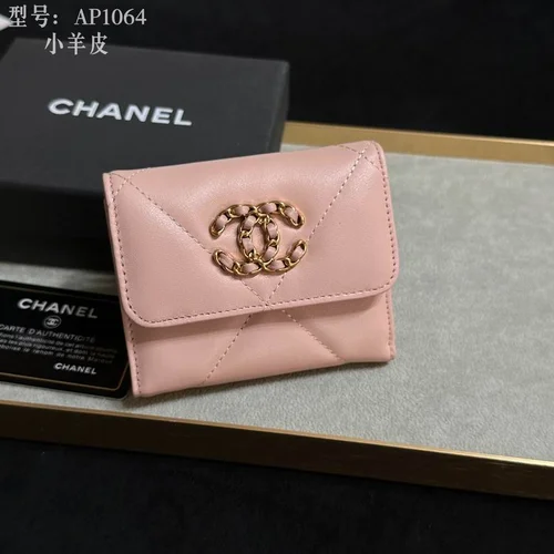 Chanel Original Women's Wallet Authentic Caviar Leather Luxury