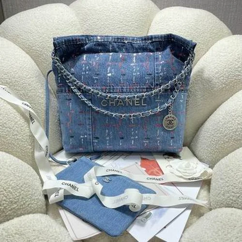 Chanel 22 Original Large Handbag Authentic Quilted Luxury