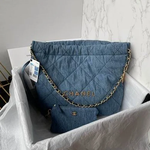 Chanel 22 Original Large Handbag Authentic Quilted Luxury