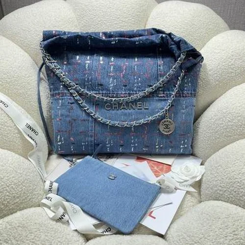 Chanel 22 Original Large Handbag Authentic Quilted Luxury