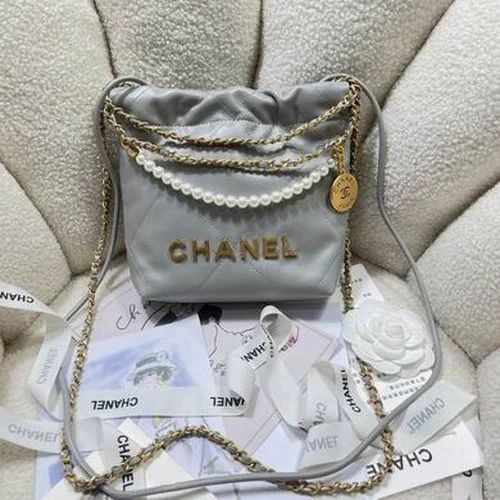 Chanel 22 Original Large Handbag Authentic Quilted Luxury