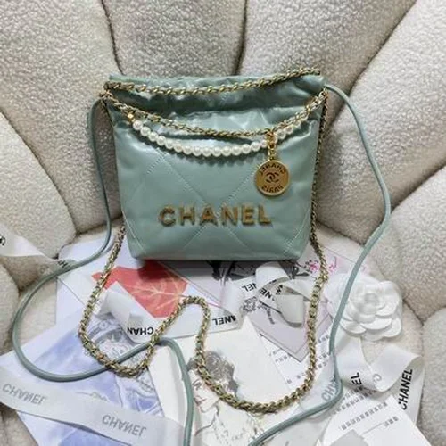 Chanel 22 Original Large Handbag Authentic Quilted Luxury