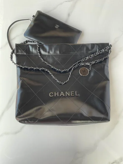 Chanel 22 Original Large Handbag Authentic Quilted Luxury