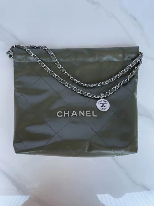 Chanel 22 Original Large Handbag Authentic Quilted Luxury