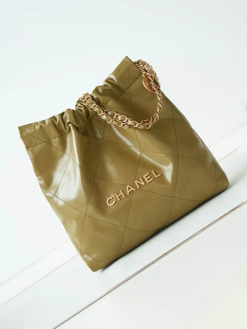Chanel 22 Original Large Handbag Authentic Quilted Luxury