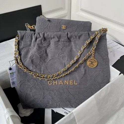 Chanel 22 Original Large Handbag Authentic Quilted Luxury