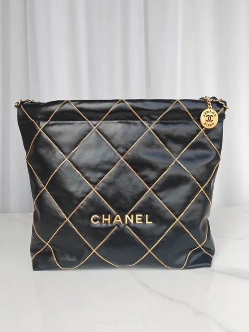 Chanel 22 Original Large Handbag Authentic Quilted Luxury