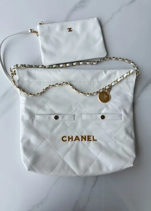Chanel 22 Original Large Handbag Authentic Quilted Luxury