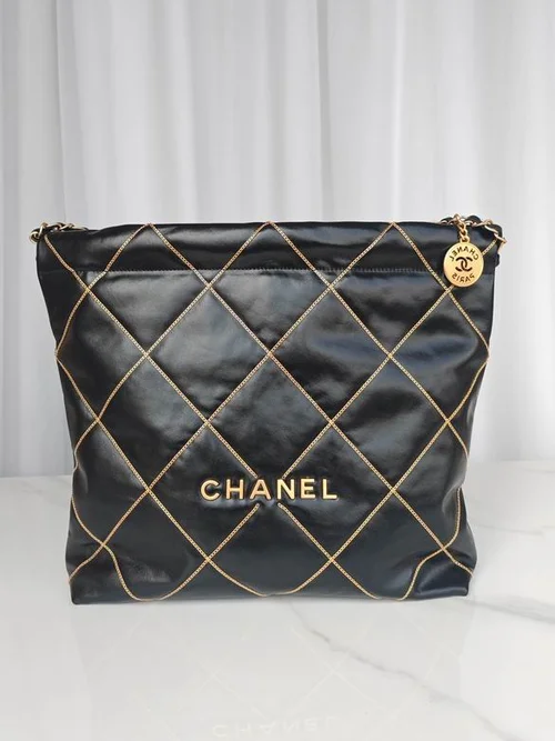 Chanel 22 Original Large Handbag Authentic Quilted Luxury