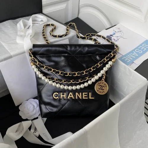 Chanel 22 Original Large Handbag Authentic Quilted Luxury