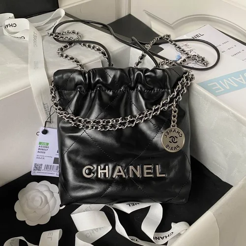 Chanel 22 Original Large Handbag Authentic Quilted Luxury