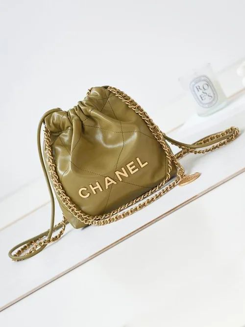 Chanel 22 Original Large Handbag Authentic Quilted Luxury