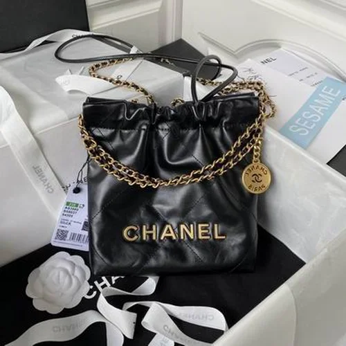 Chanel 22 Original Large Handbag Authentic Quilted Luxury