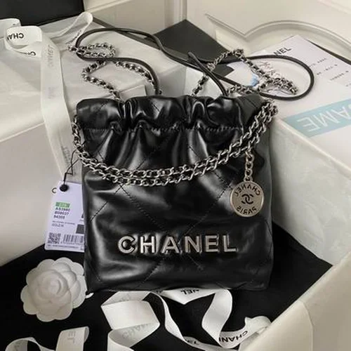 Chanel 22 Original Large Handbag Authentic Quilted Luxury