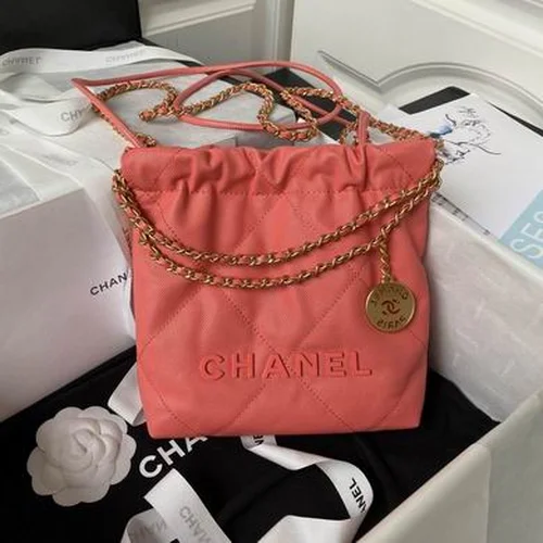 Chanel 22 Original Large Handbag Authentic Quilted Luxury