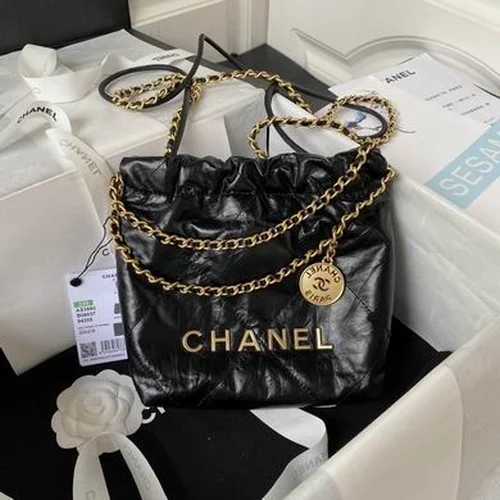 Chanel 22 Original Large Handbag Authentic Quilted Luxury