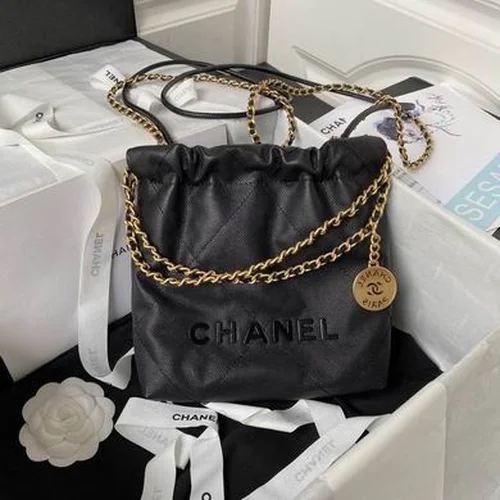 Chanel 22 Original Large Handbag Authentic Quilted Luxury