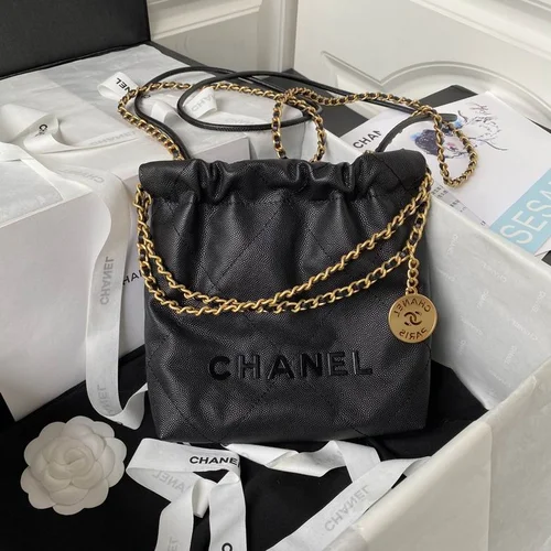 Chanel 22 Original Large Handbag Authentic Quilted Luxury