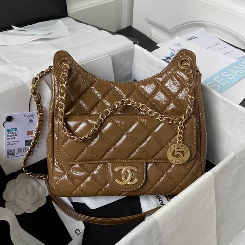 Chanel Original Hobo Bag Medium Authentic Quilted Luxury