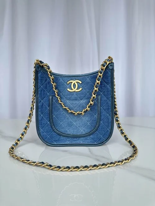Chanel Original Hobo Bag Medium Authentic Quilted Luxury