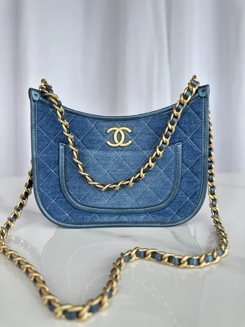 Chanel Original Hobo Bag Medium Authentic Quilted Luxury