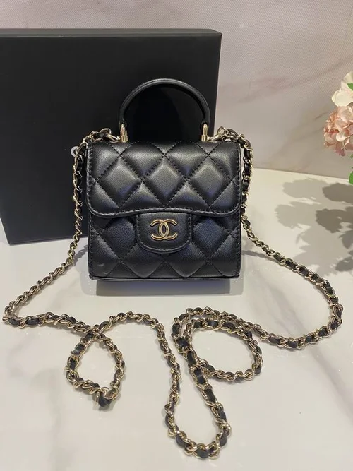 Chanel Original Kelly Top Handle Bag Authentic Small Luxury