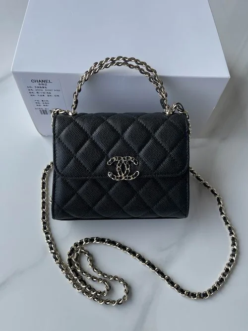 Chanel Original Kelly Top Handle Bag Authentic Small Luxury