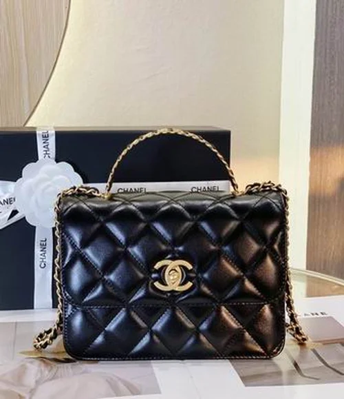 Chanel Original Kelly Top Handle Bag Authentic Small Luxury