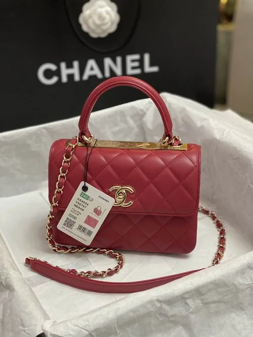 Chanel Original Kelly Top Handle Bag Authentic Small Luxury