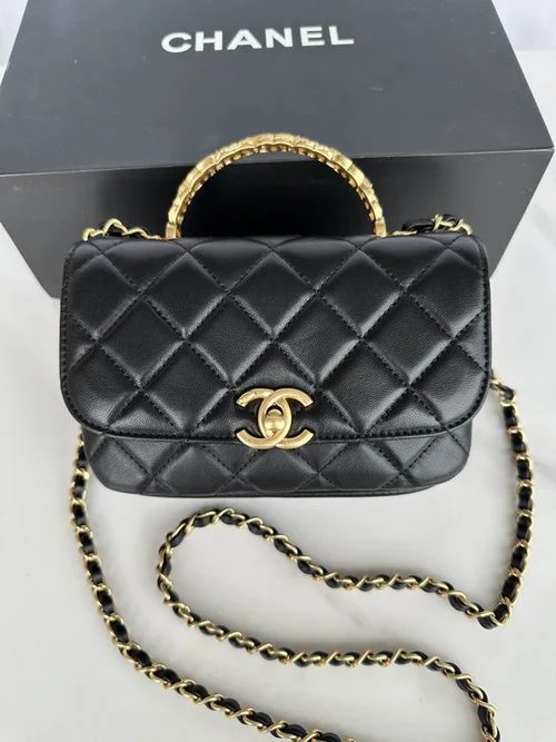 Chanel Original Kelly Top Handle Bag Authentic Small Luxury