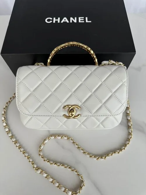 Chanel Original Kelly Top Handle Bag Authentic Small Luxury