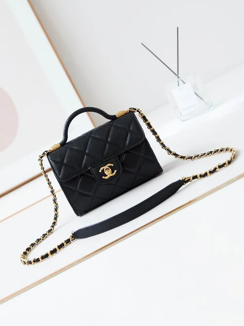 Chanel Original Kelly Top Handle Bag Authentic Small Luxury