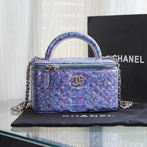 Chanel Original Beauty Cosmetic Bags Authentic Vanity Set